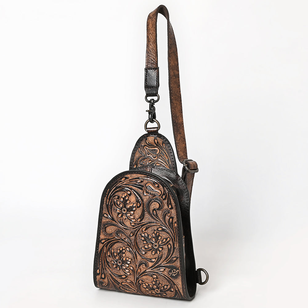 American Darling Sling Hand Tooled Leather