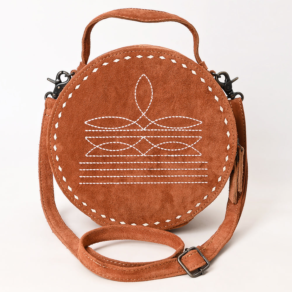American Darling Canteen Genuine Suede Leather