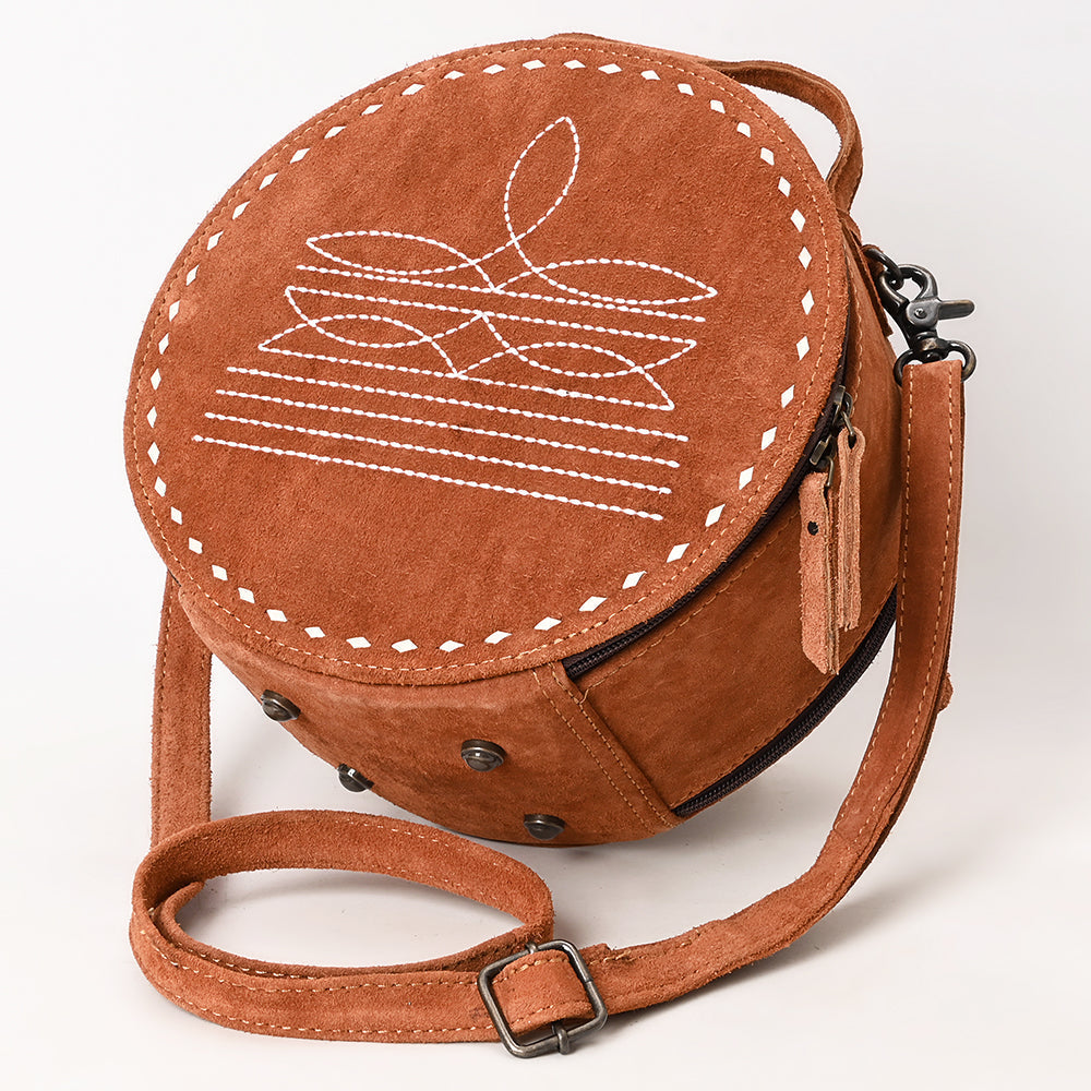 American Darling Canteen Genuine Suede Leather