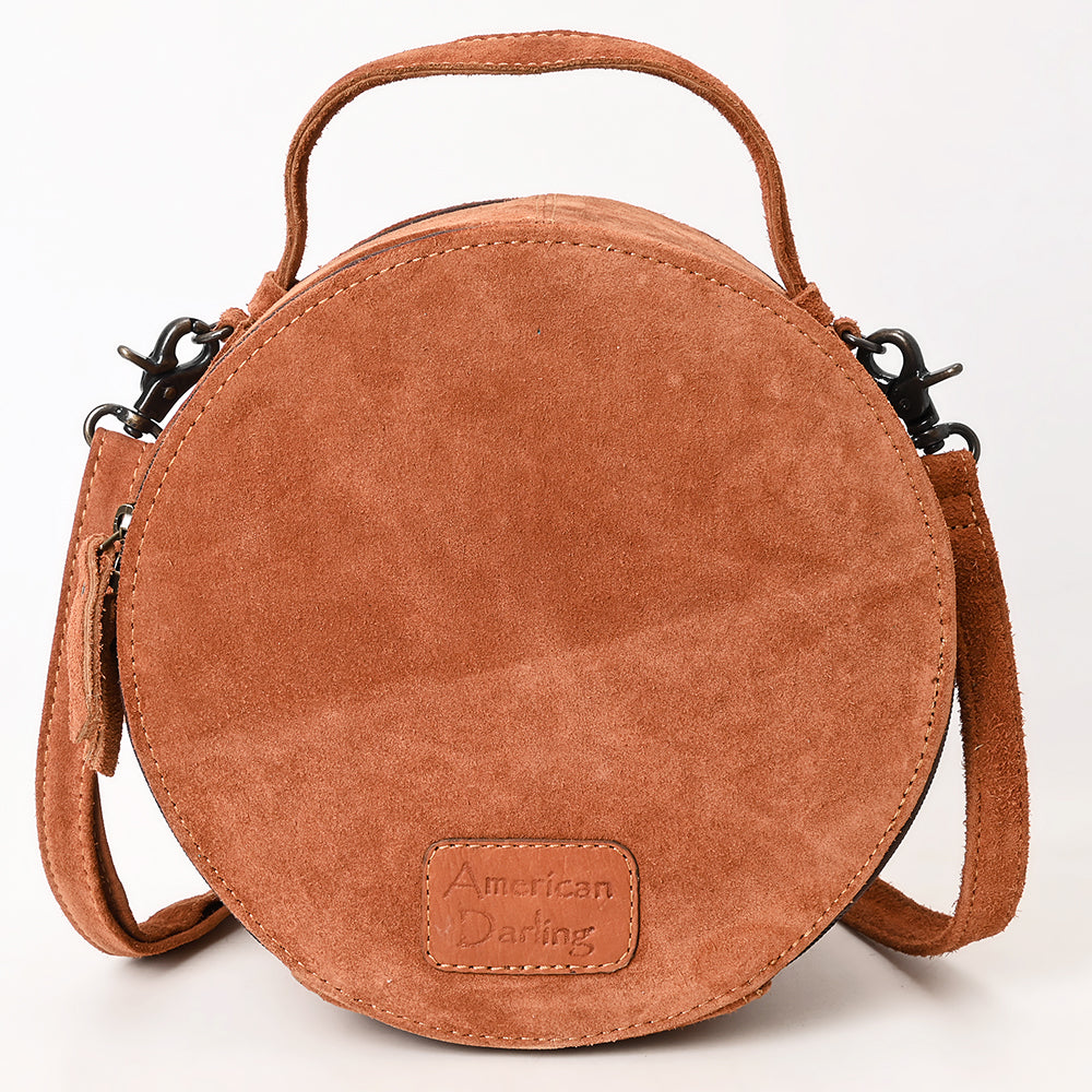 American Darling Canteen Genuine Suede Leather