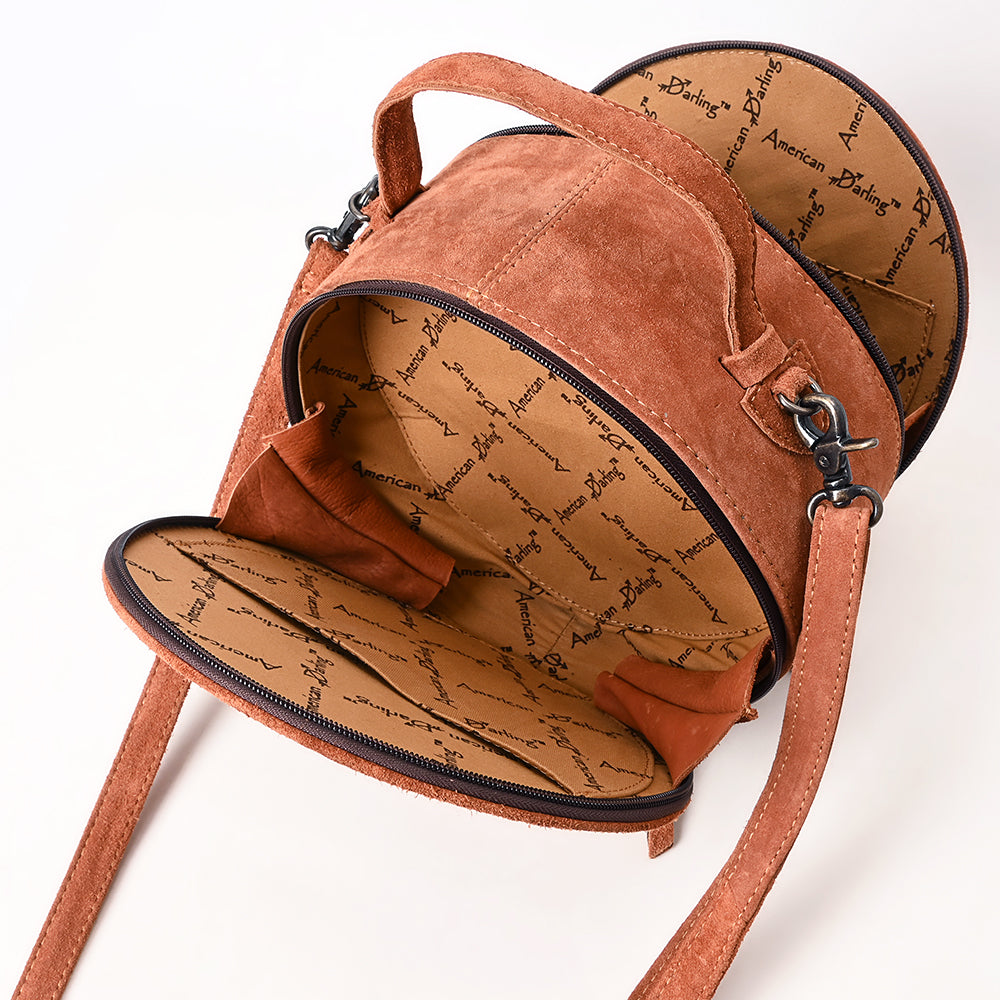 American Darling Canteen Genuine Suede Leather