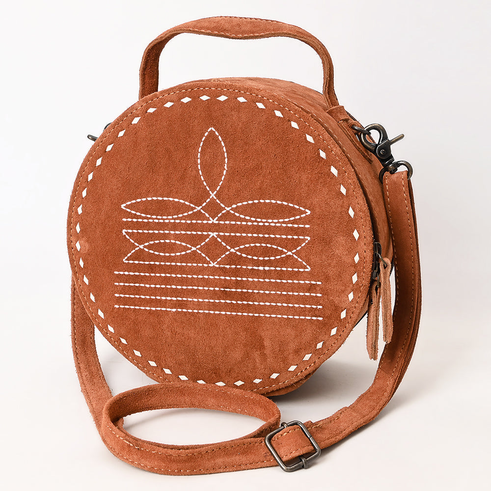 American Darling Canteen Genuine Suede Leather
