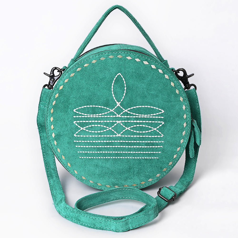 American Darling Canteen Genuine Suede Leather