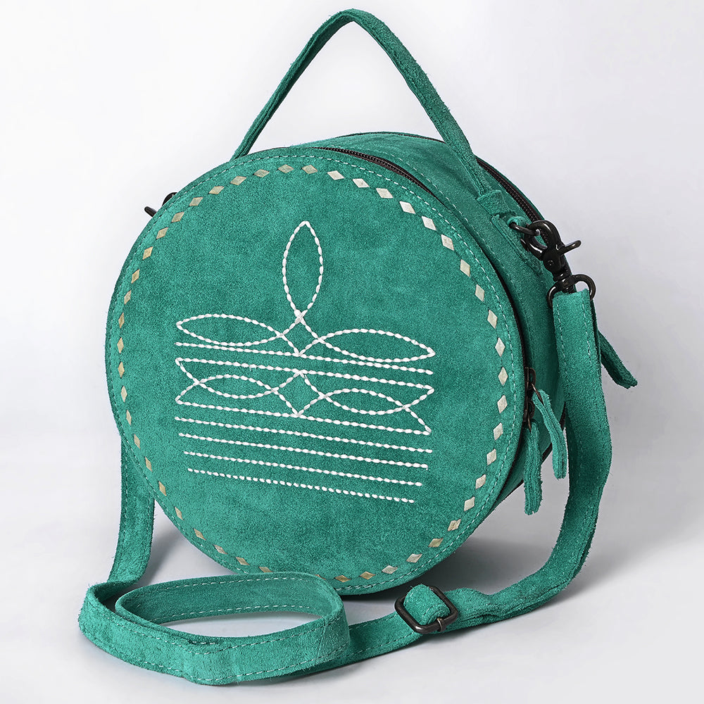 American Darling Canteen Genuine Suede Leather