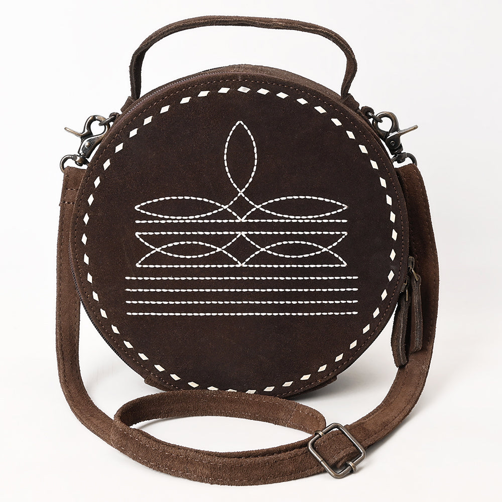 American Darling Canteen Genuine Suede Leather