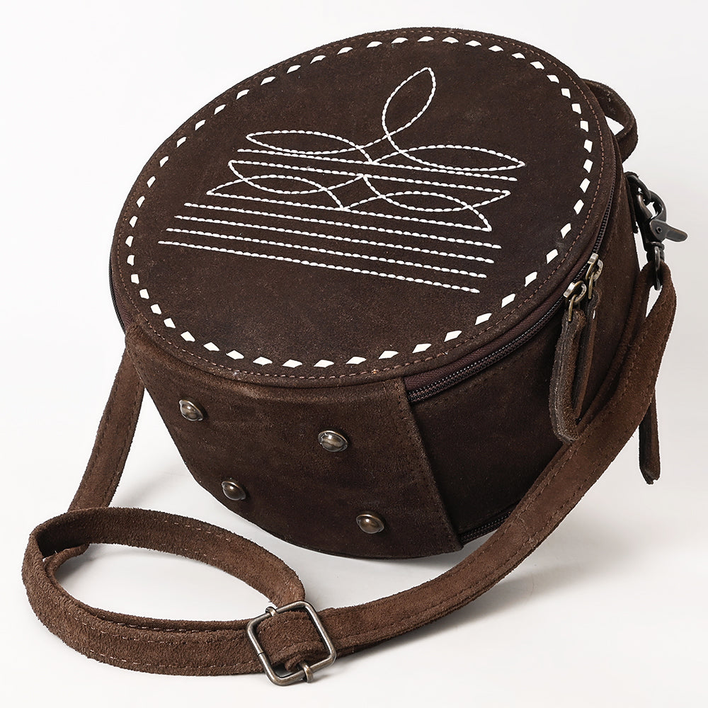 American Darling Canteen Genuine Suede Leather