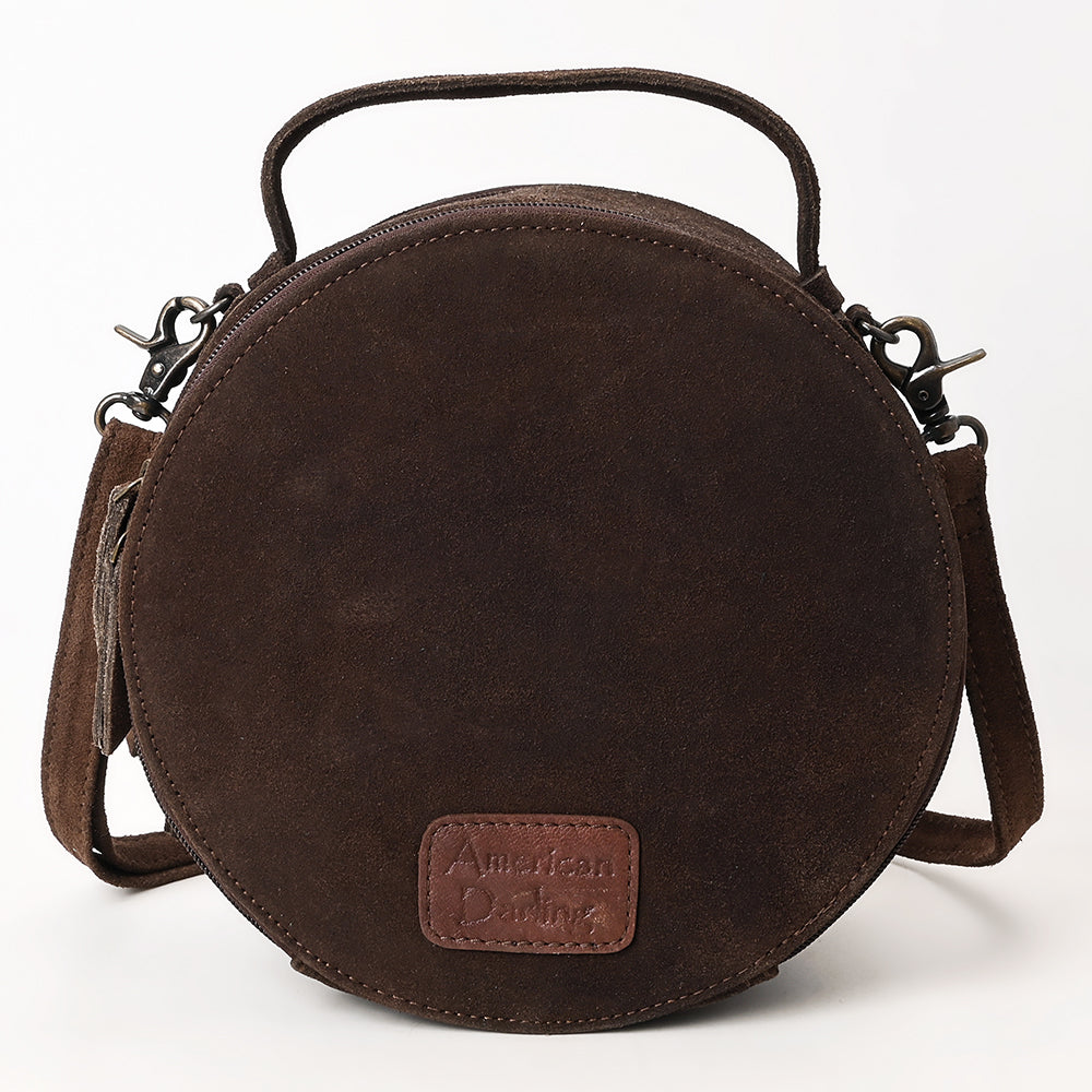 American Darling Canteen Genuine Suede Leather