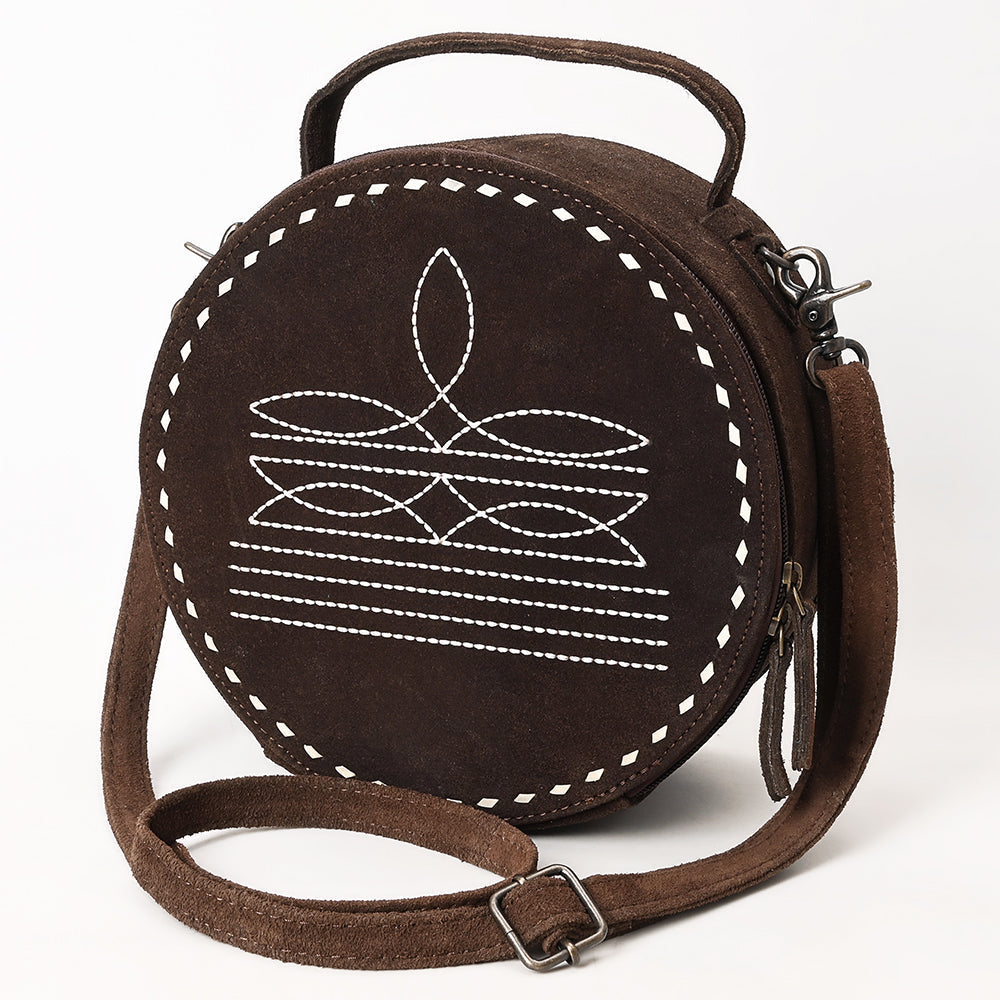 American Darling Canteen Genuine Suede Leather