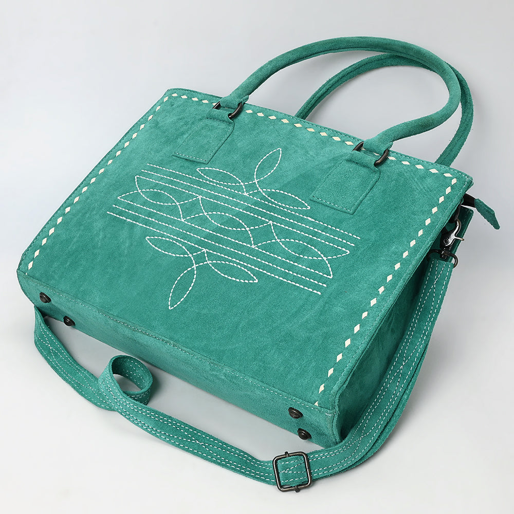 American Darling Tote Genuine Suede Leather