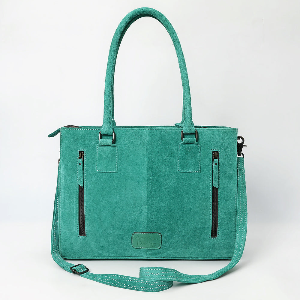 American Darling Tote Genuine Suede Leather