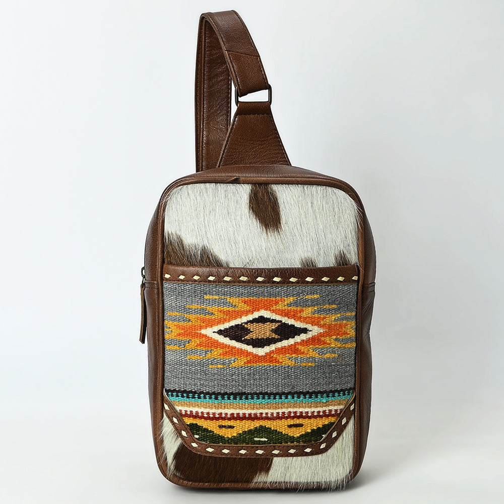American Darling Sling Saddle Blanket Hair-On Genuine Leather