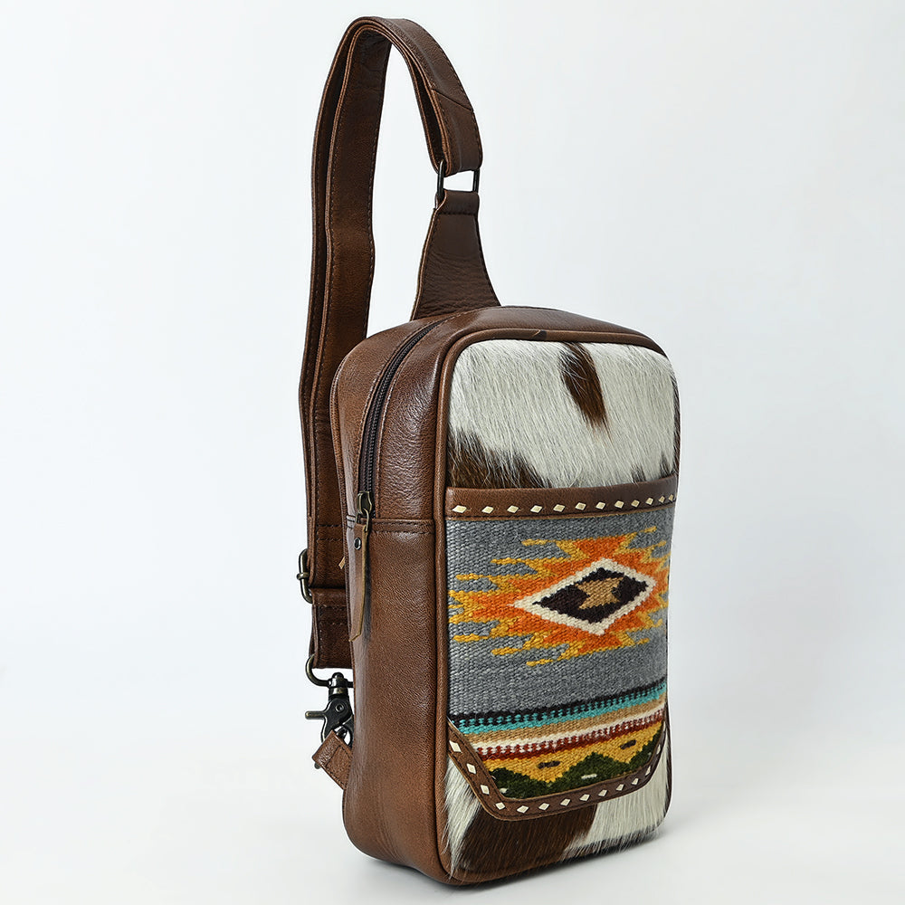 American Darling Sling Saddle Blanket Hair-On Genuine Leather