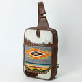American Darling Sling Saddle Blanket Hair-On Genuine Leather