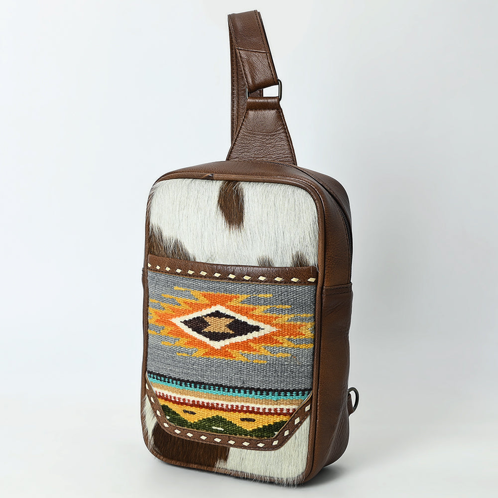 American Darling Sling Saddle Blanket Hair-On Genuine Leather