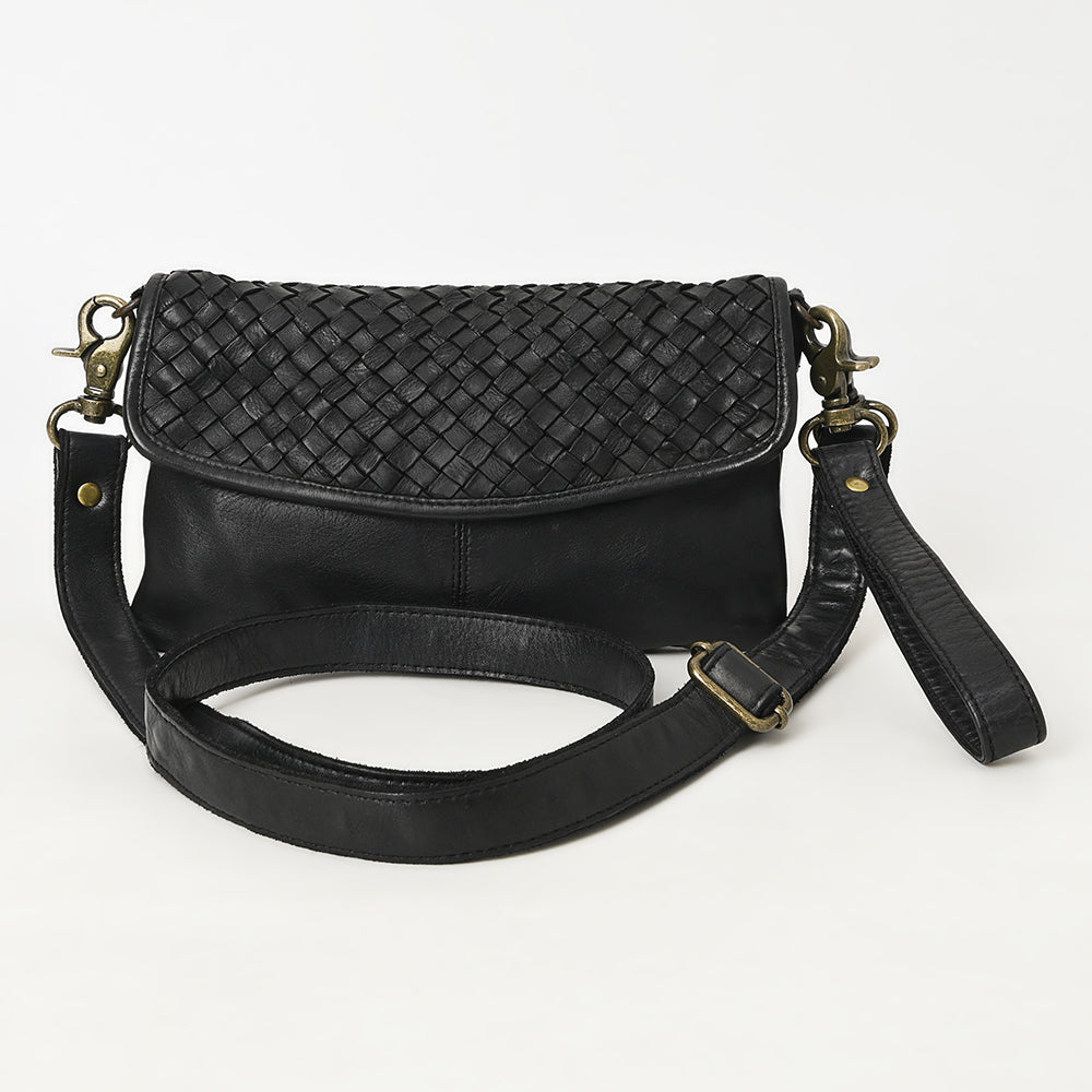 Never Mind Nmbgm155A Small Crossbody Vintage Handmade Genuine Cowhide Leather Women Bag Western Handbag Purse