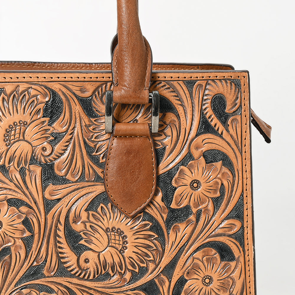 American Darling Tote Beautifully Hand Tooled Genuine Leather Women Bag Western Handbag Purse | Travel Bags College Casual