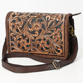 American Darling Crossbody Hand Tooled Genuine Leather