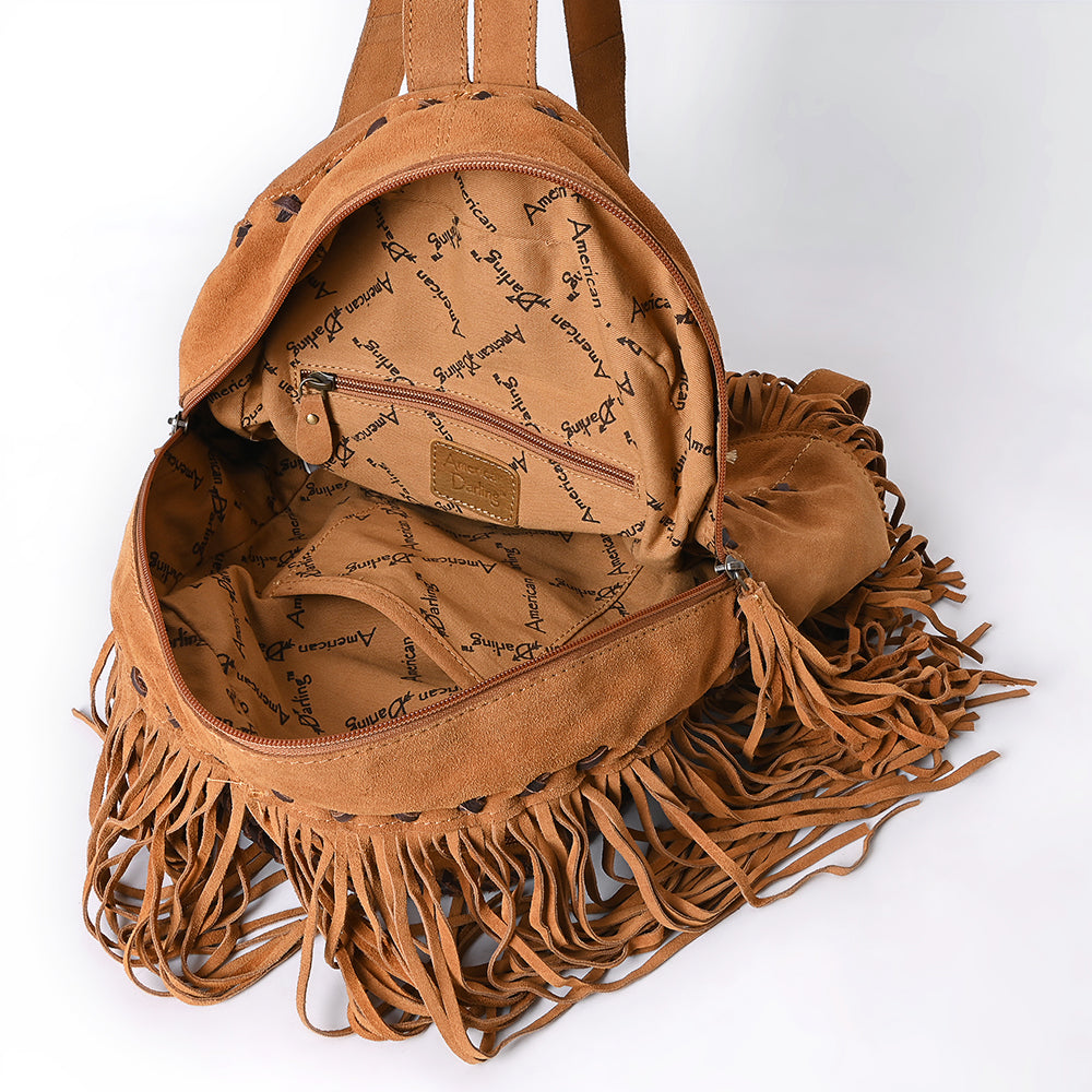 American Darling Backpack Hand Tooled Genuine Leather