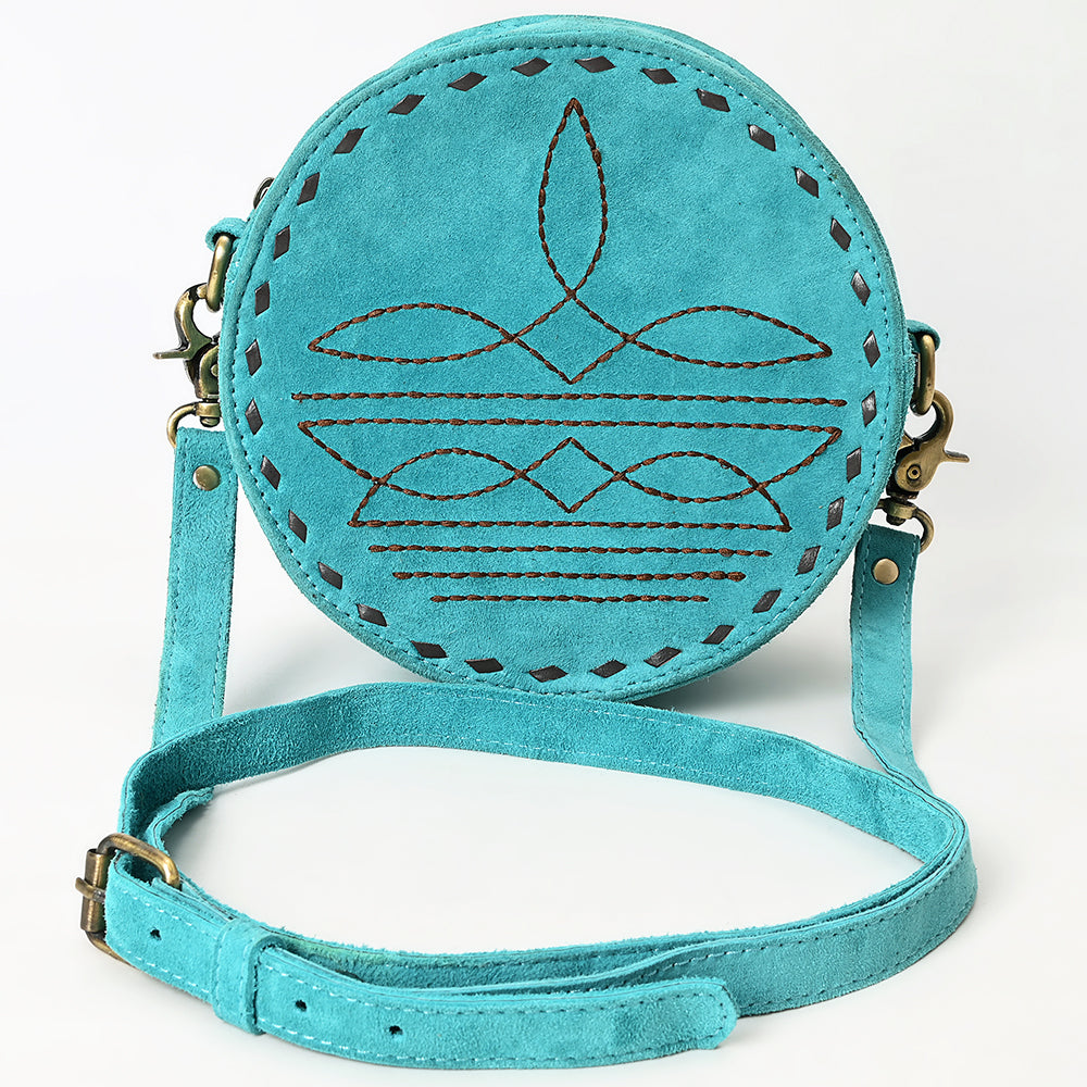 American Darling Canteen Genuine Suede Leather