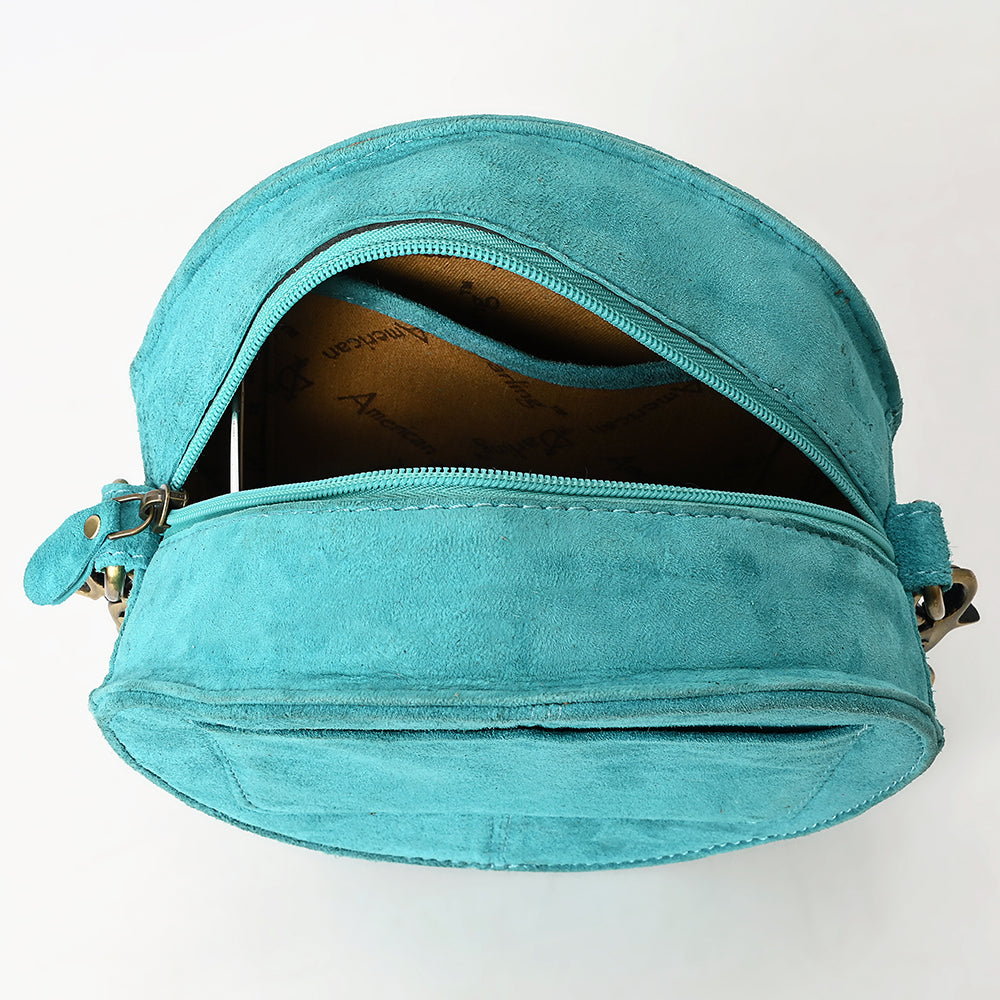 American Darling Canteen Genuine Suede Leather