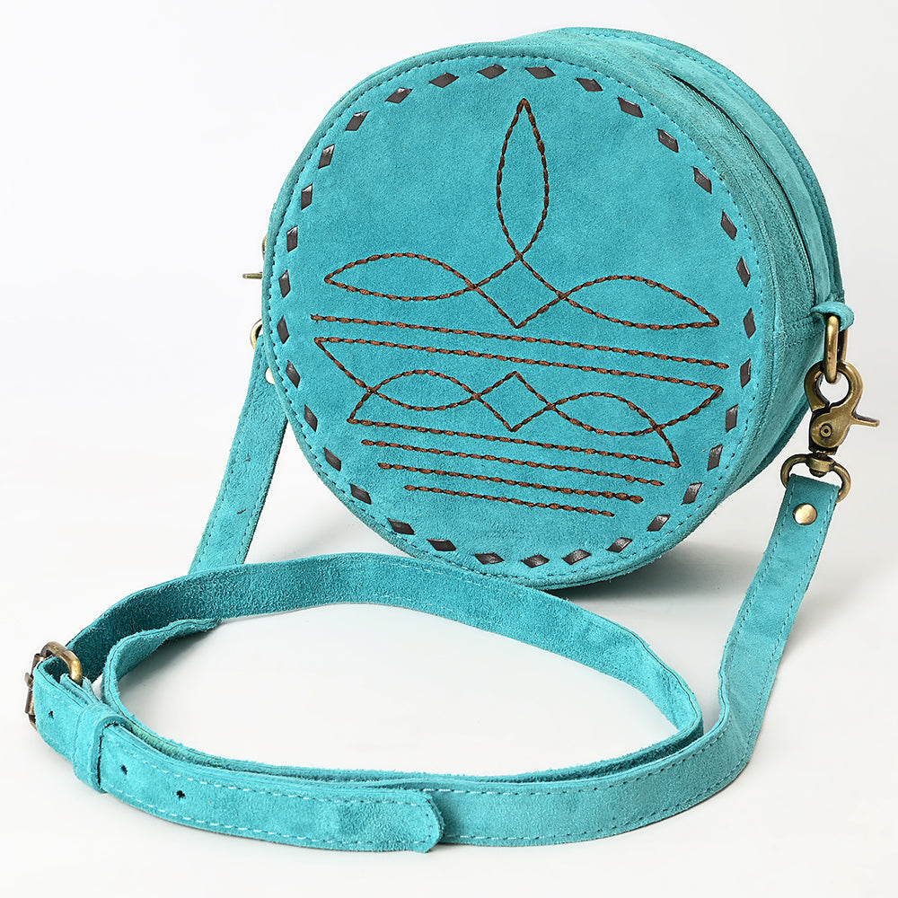 American Darling Canteen Genuine Suede Leather