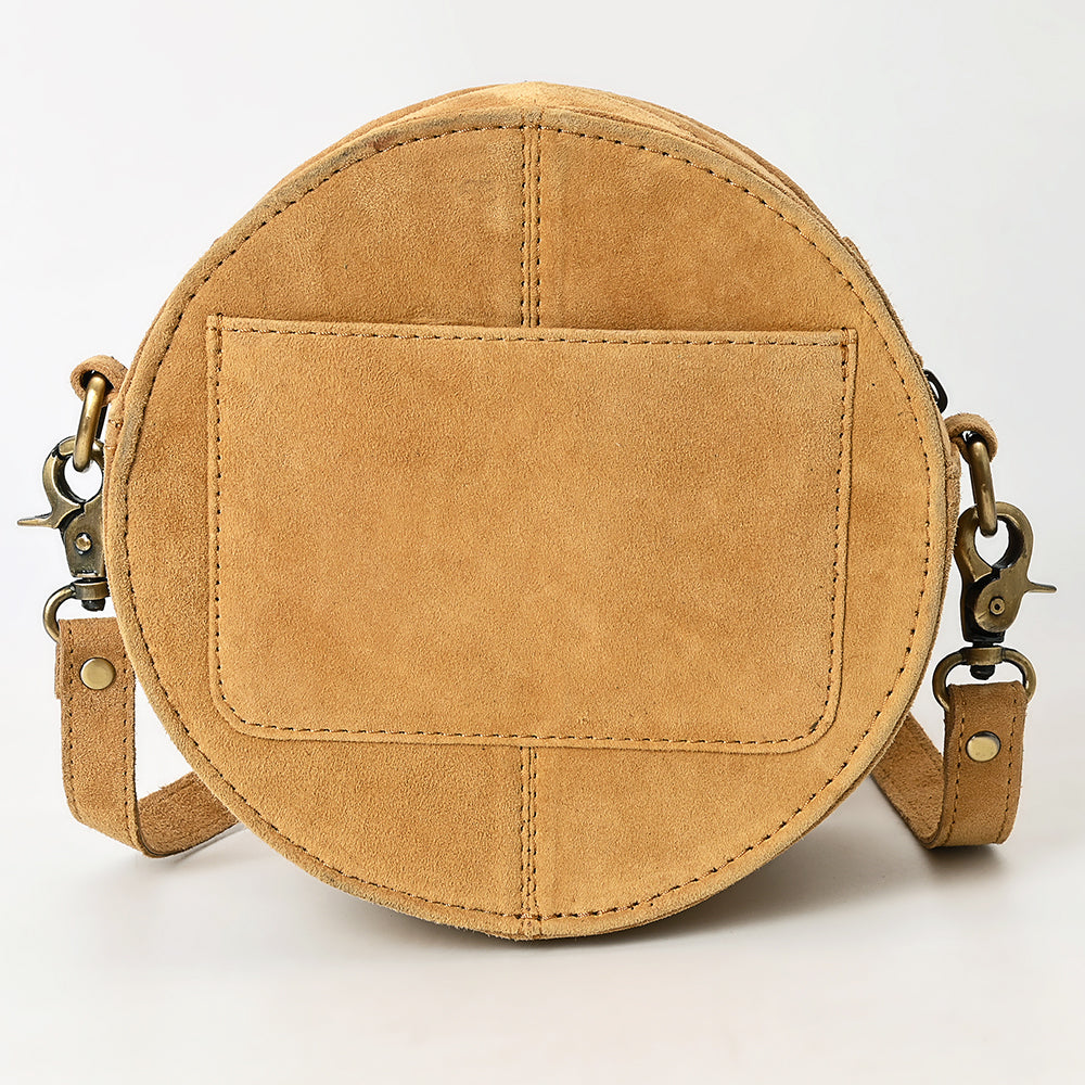 American Darling Canteen Genuine Suede Leather