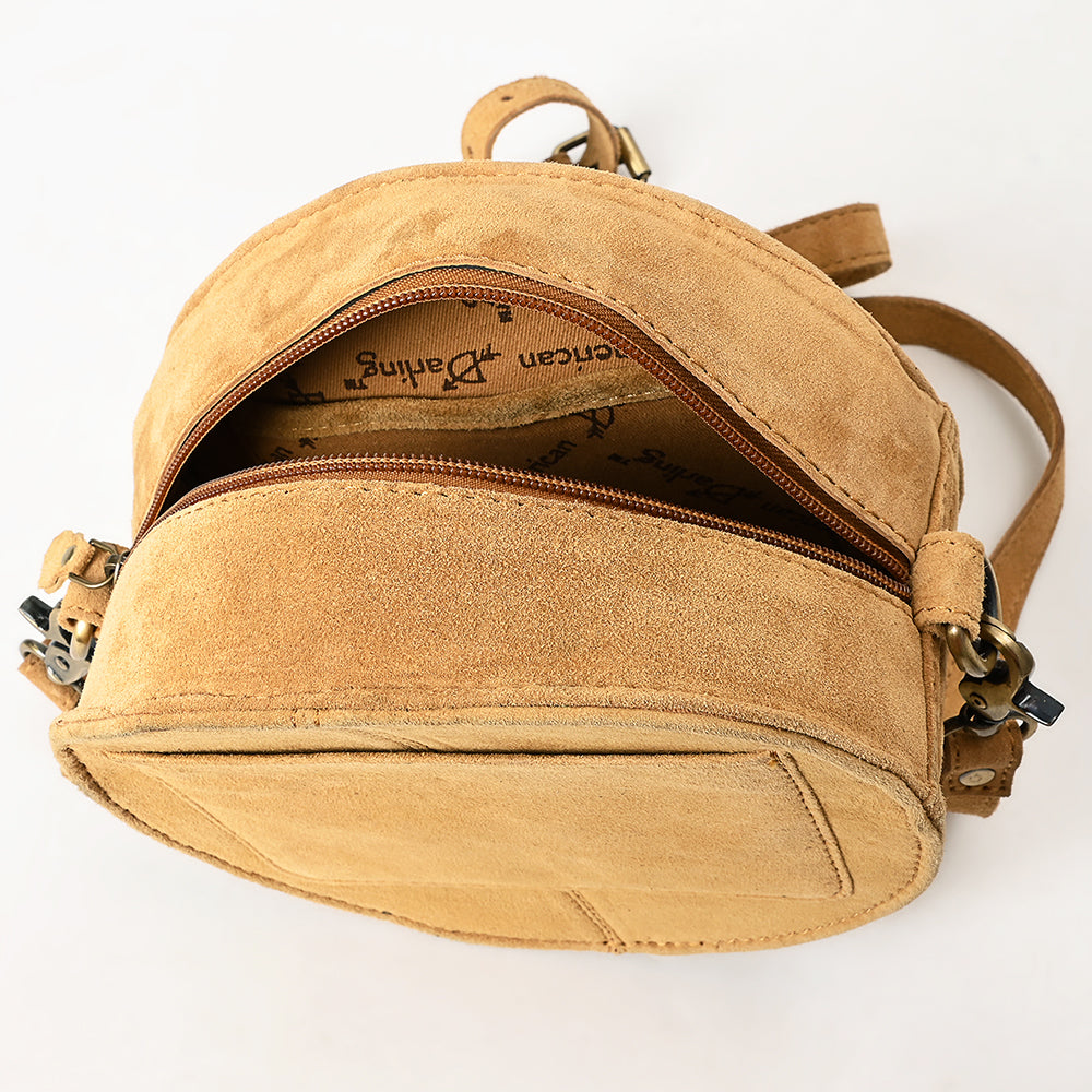 American Darling Canteen Genuine Suede Leather