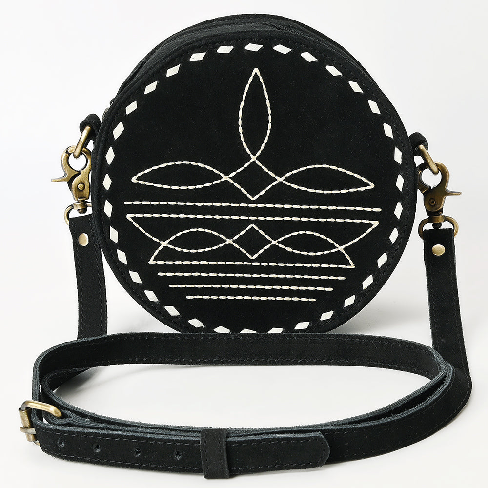 American Darling Canteen Genuine Suede Leather