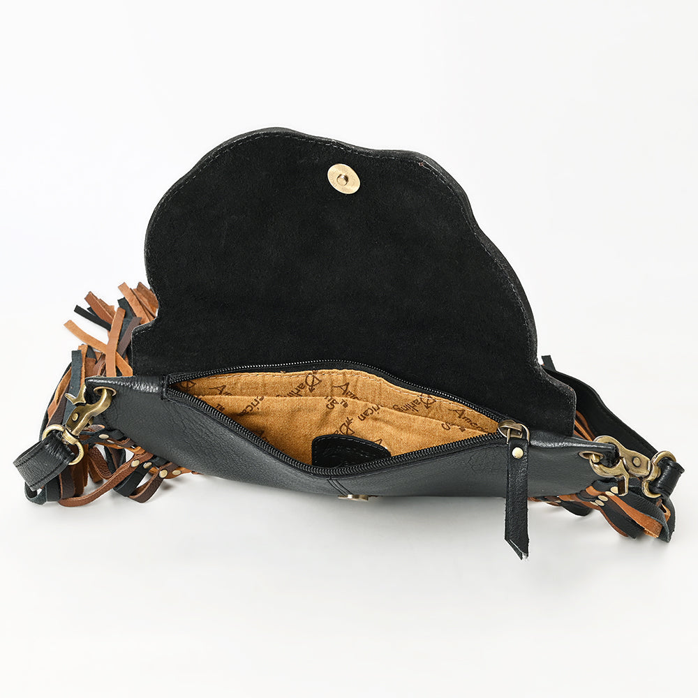 American Darling Small Crossbody Hand Tooled Genuine Leather