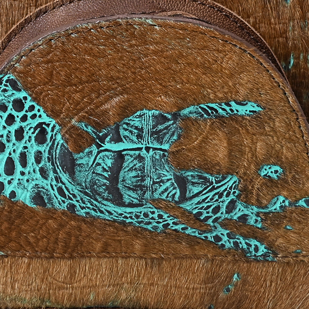 American Darling Backpack Crocodile Embossed Genuine Leather