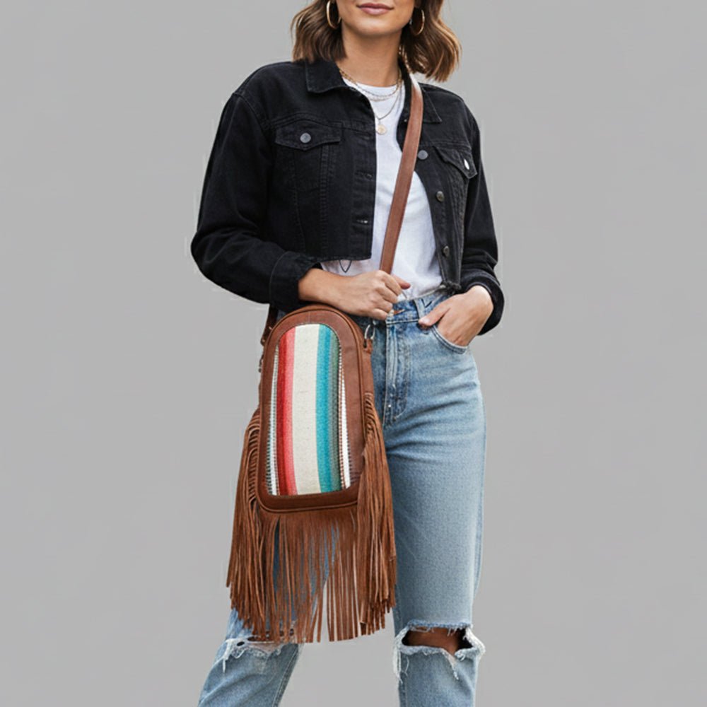 American Darling Sling Hand Tooled Genuine Leather Women Bag Western Handbag Purse| | for