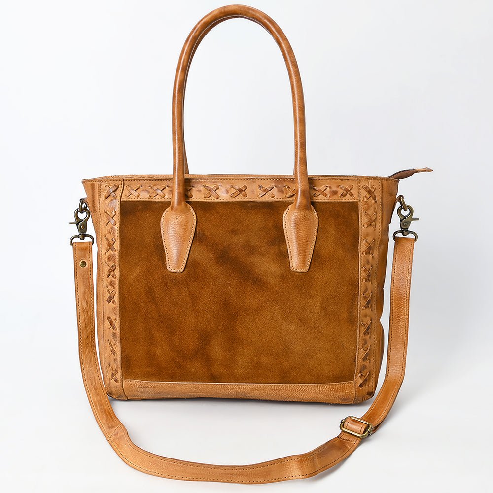 Never Mind Tote Bag Genuine Western Leather Women Bag