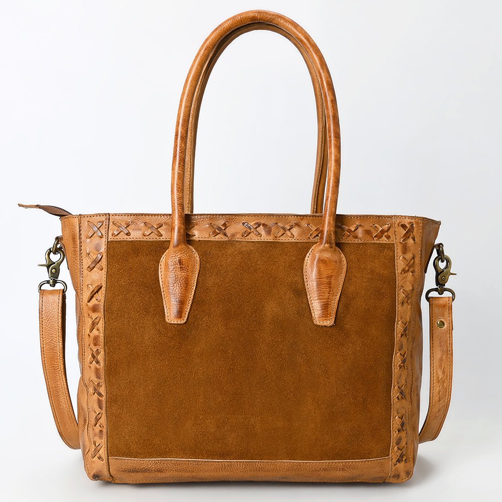 Never Mind Tote Bag Genuine Western Leather Women Bag
