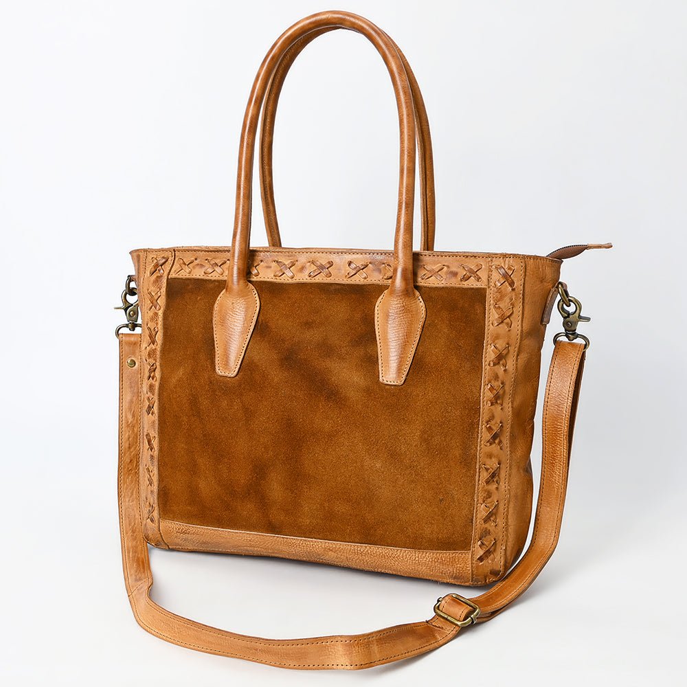 Never Mind Tote Bag Genuine Western Leather Women Bag