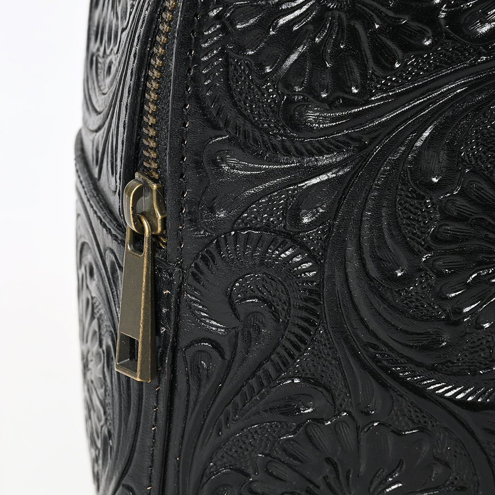 American Darling Backpack Hand Tooled Genuine Leather