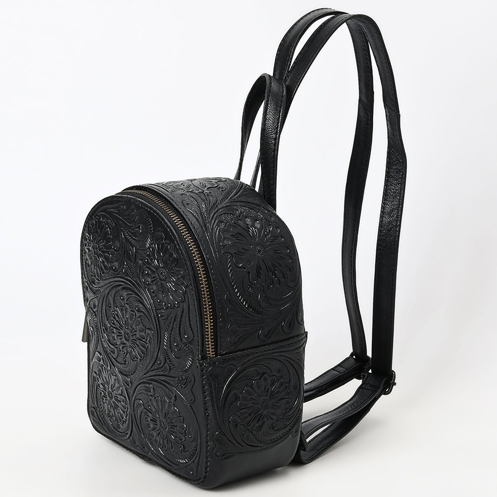 American Darling Backpack Hand Tooled Genuine Leather
