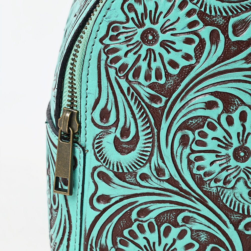 American Darling Backpack Hand Tooled Genuine Leather