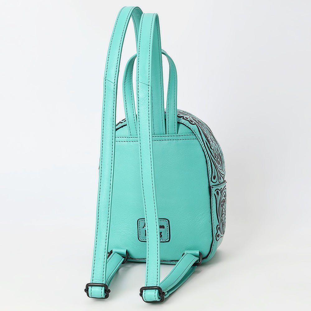 American Darling Backpack Hand Tooled Genuine Leather
