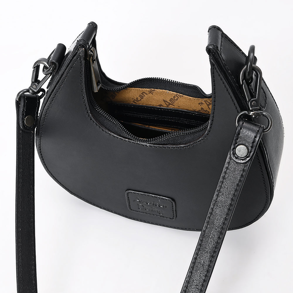 American Darling Crossbody Beautifully Hand Tooled Genuine Leather