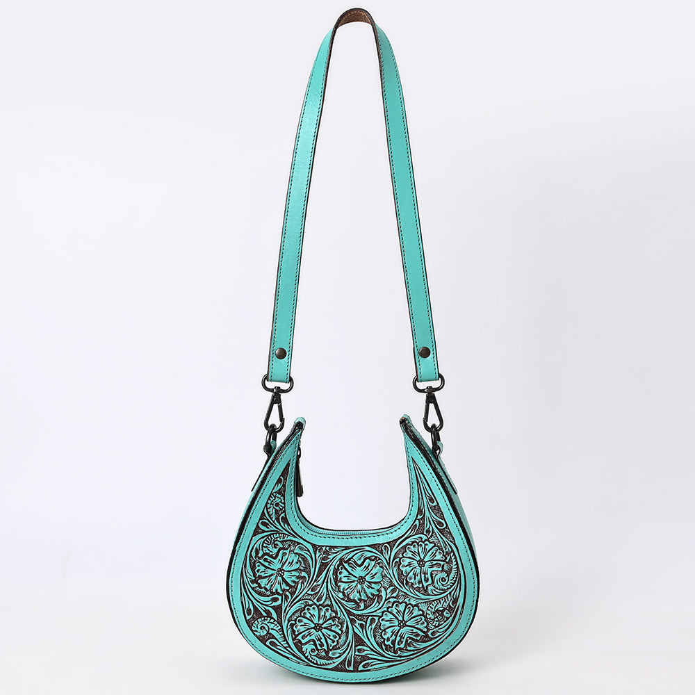 American Darling Crossbody Beautifully Hand Tooled Genuine Leather