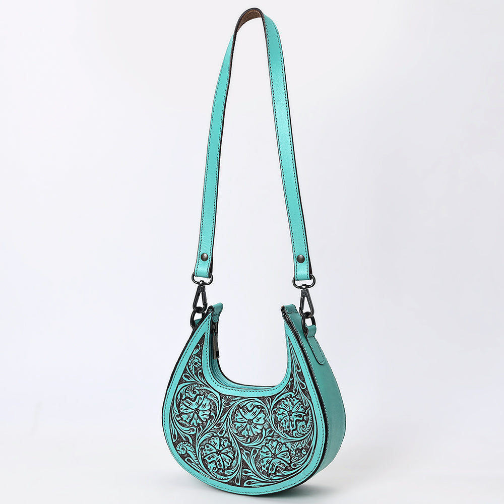 American Darling Crossbody Beautifully Hand Tooled Genuine Leather