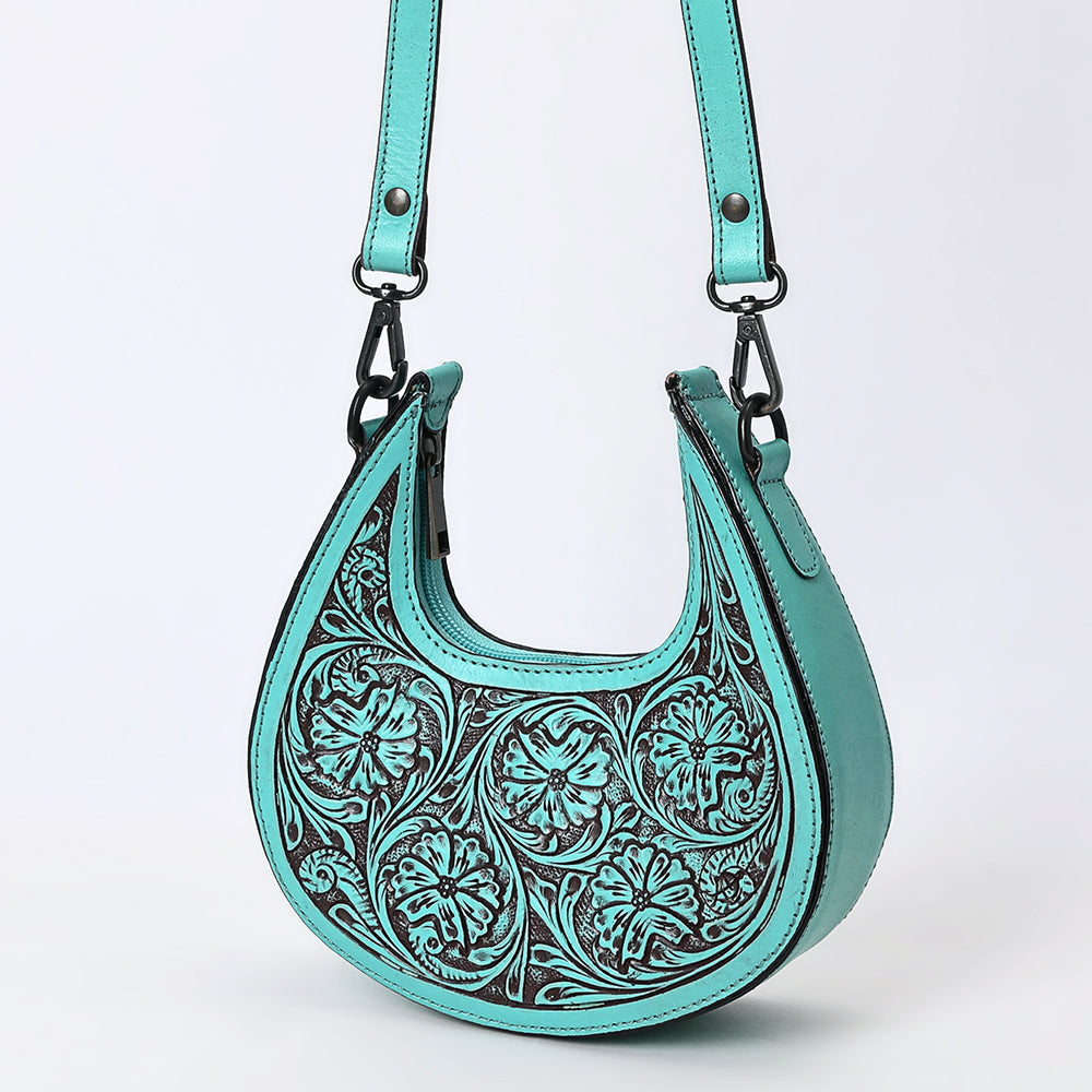 American Darling Crossbody Beautifully Hand Tooled Genuine Leather