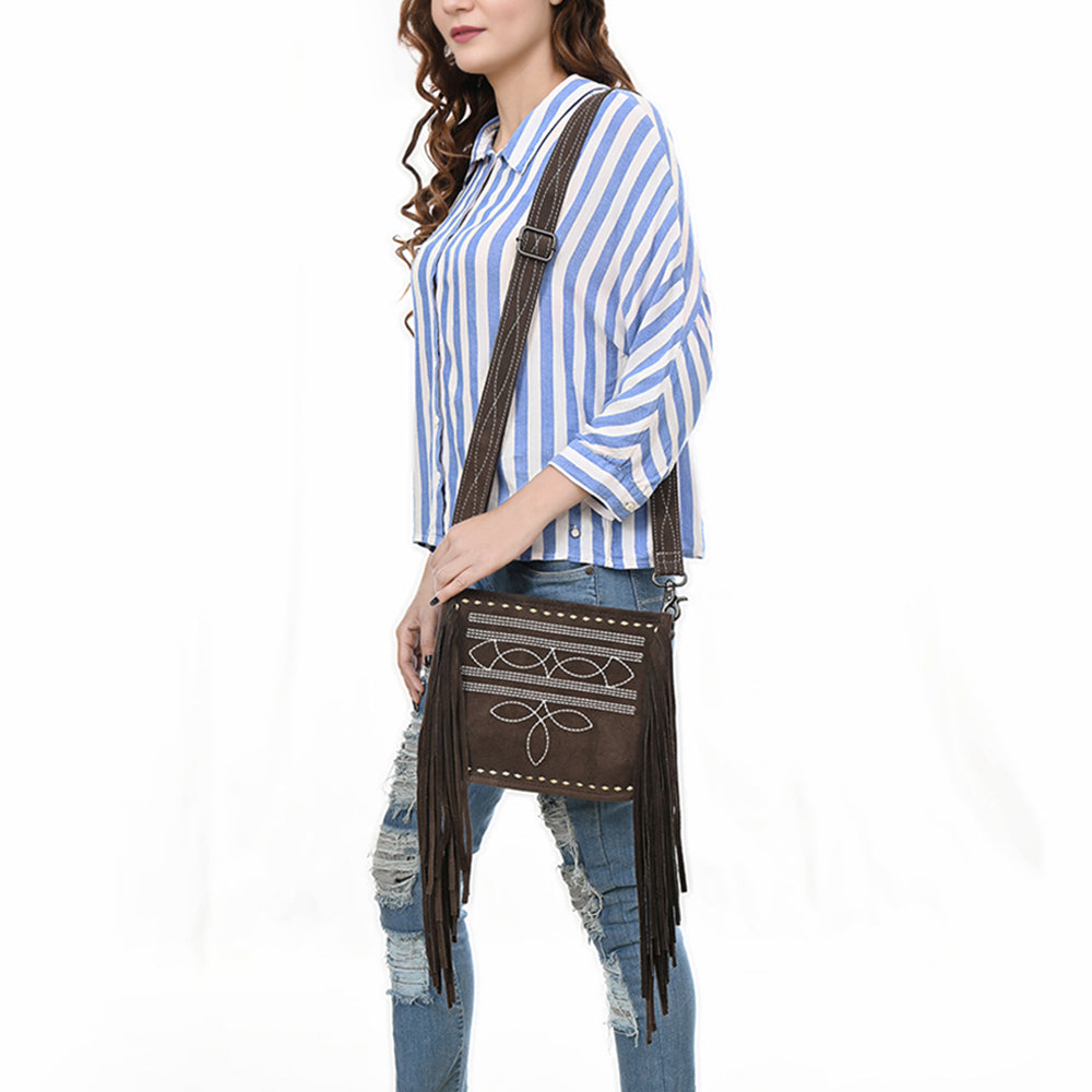 American Darling Cross Body Full Grain Genuine Leather Women Bag Western Handbag Purse | Crossbody for Cute