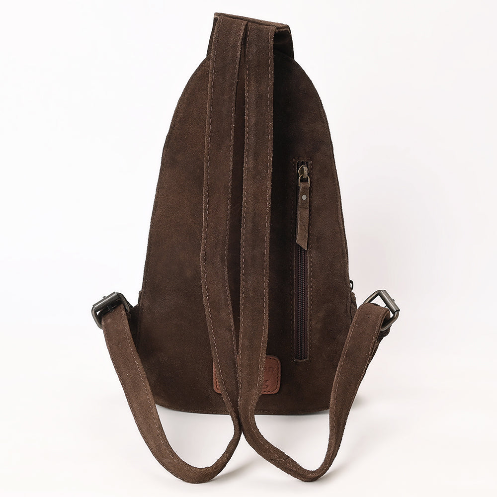 American Darling Sling Hand Tooled Genuine Leather