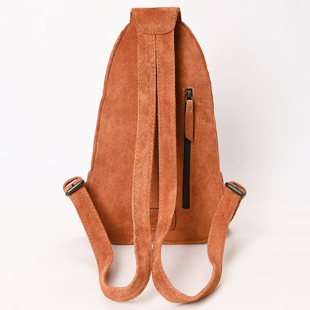 American Darling Sling Hand Tooled Genuine Leather