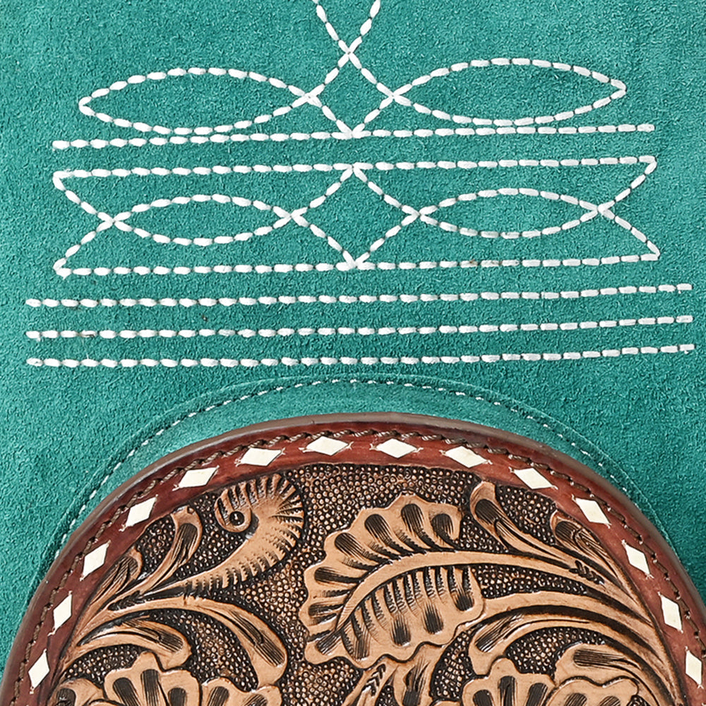 American Darling Backpack Hand Tooled Genuine Leather