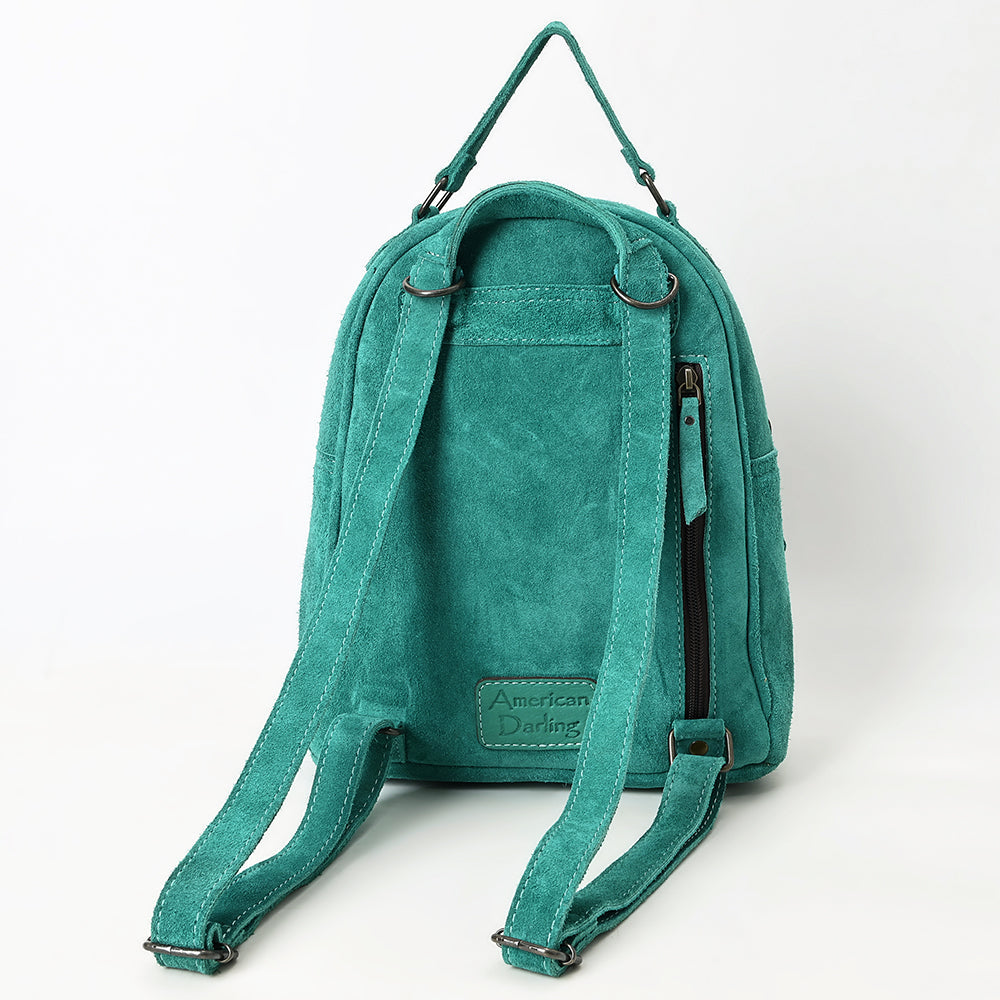 American Darling Backpack Hand Tooled Genuine Leather