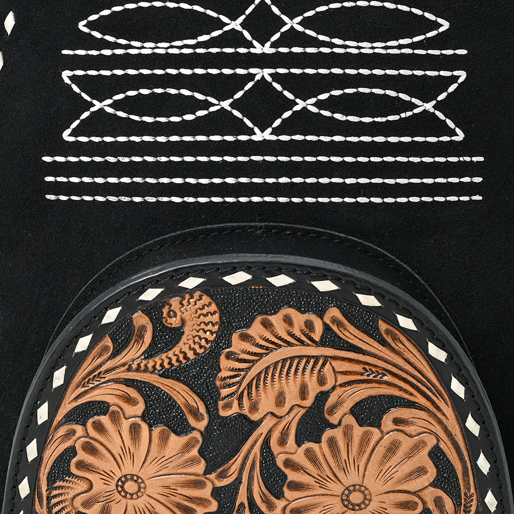 American Darling Backpack Hand Tooled Genuine Leather
