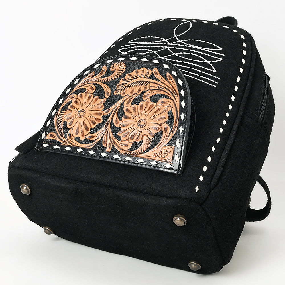 American Darling Backpack Hand Tooled Genuine Leather