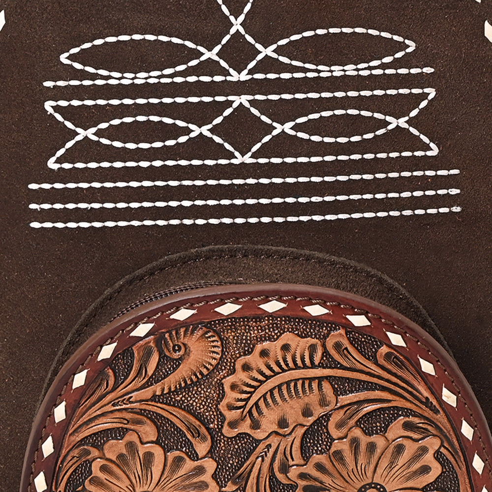 American Darling Backpack Hand Tooled Genuine Leather